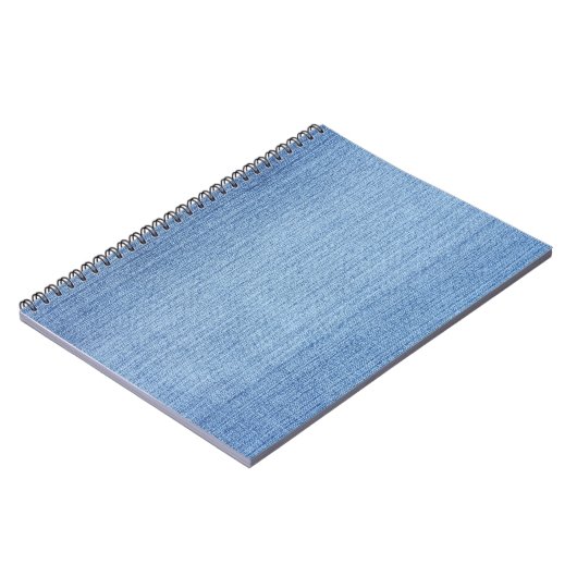 Denim Design-laptop Notitieboek (Linkerzijde)