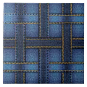Denim Design Tegeltje