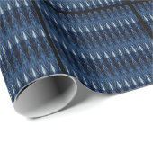 Denim Design Wrapping Paper Cadeaupapier (Rol Hoek)