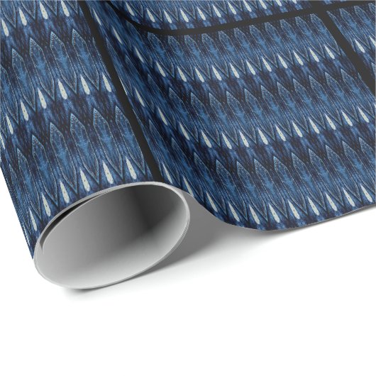 Denim Design Wrapping Paper Cadeaupapier (Rol Hoek)