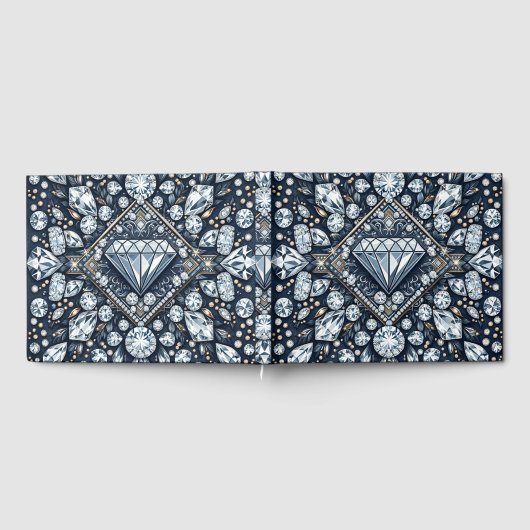 Denim & Diamanten Glam Bling Gastenboek (Volledig)