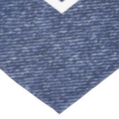 Denim & diamanten tafellade tafelkleed (Gekanteld)