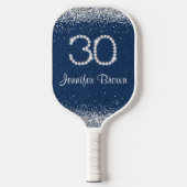 Denim & Diamond 30 jaar oud Pickleball Paddle (Voorkant)