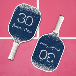 Denim & Diamond 30 jaar oud Pickleball Paddle