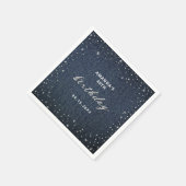 Denim Diamonds Alle leeftijden op maat Servet (Hoek)