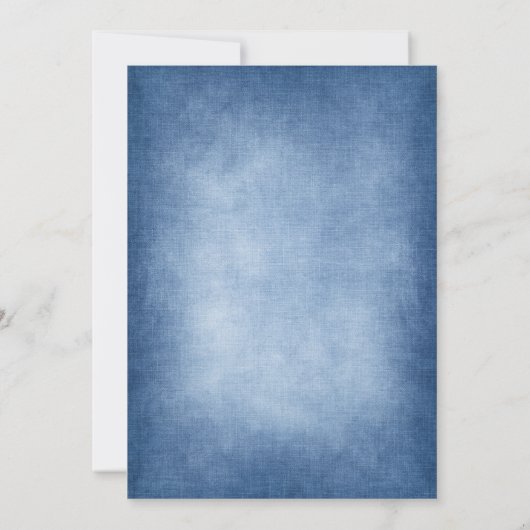 Denim Diamonds Ballons Arch Rustiek Vrijgezellenfe Kaart (Achterkant)