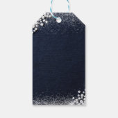 Denim Diamonds Bling Classy Elegant Party Welcome Cadeaulabel (Achterkant)