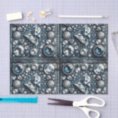 Denim & Diamonds Bling Edelsteen Glam Jewels Tissuepapier (Craft)