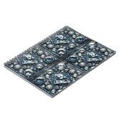 Denim & Diamonds Bling Edelsteen Glam Juwelen Notitieboek (Linkerzijde)