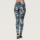 Denim & Diamonds Bling Juweel Glamour Juwelen Leggings (Achterkant)