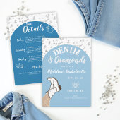 Denim Diamonds Cowgirl Arch Bachelorette Route Kaart