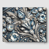 Denim & Diamonds Edelsteen Bling Jean Gastenboek (Achterkant)