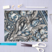 Denim & Diamonds Edelsteen Bling Jean Tissuepapier (Craft)