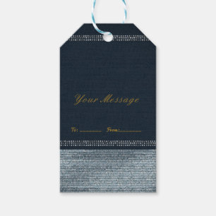 Denim & Diamonds Glam Bling Chic Elegant Favor Cadeaulabel