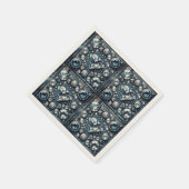 Denim & Diamonds Glam Bling Jewels Verjaardagsfees Servet (Hoek)