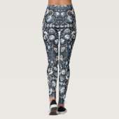 Denim & Diamonds Glam Bling Roze Juwelen Leggings (Achterkant)