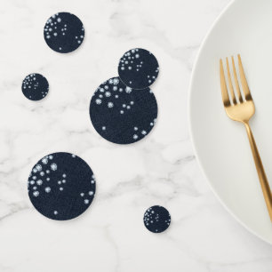 Denim & Diamonds Glam Glitter Chique Verjaardagsfe Confetti