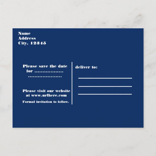 Denim & Diamonds Heart Sweet 16 Party Save Datum Aankondigingskaart (Achterkant)