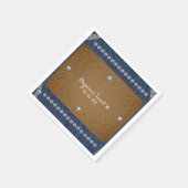 Denim & Diamonds jeans label glam partij Servet (Hoek)