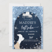 Denim Diamonds Laatste Rodeo Bling Arch Bacheloret Kaart (Voorkant)