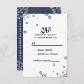 Denim & Diamonds Leather Bling Glam Jean RSVP (Voorkant / Achterkant)