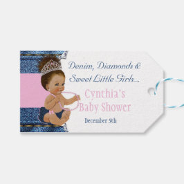 Denim, Diamonds, Little Girls Cadeaulabel