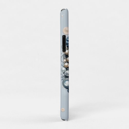 Denim Diamonds & Parels Broek Bling Case-Mate iPhone Case (Achterkant/rechts)