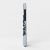 Denim Diamonds & Parels Jeans Bling Case-Mate iPhone Case (Achterkant/links)