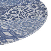Denim driehoek Patchwork textuur. Snijplank (Hoek)