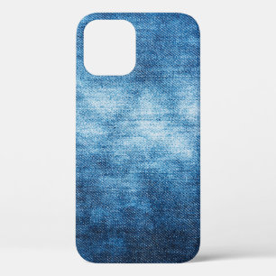 Denim droeg een weefselstructuur voor de achtergro Case-Mate iPhone case