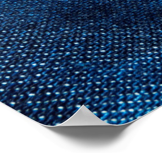 Denim droeg een weefselstructuur voor de achtergro poster (Hoek)