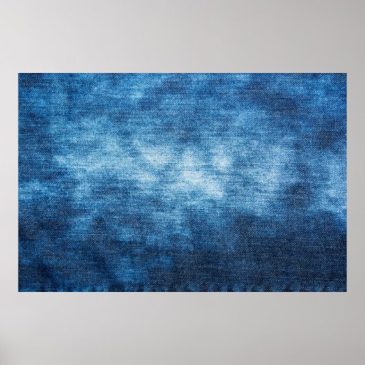 Denim droeg een weefselstructuur voor de achtergro poster (Voorkant)