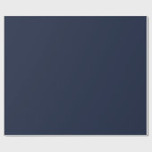 Denim effen kleur cadeaupapier (Vlak)