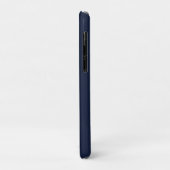Denim effen kleur Case-Mate iPhone case (Achterkant/links)