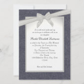 Denim en bogen Bat Mitswa Kaart (Voorkant)