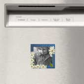  Denim en Daisies Fotomagneet Magneet (Insitu (Vaatwasser))