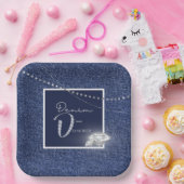 Denim en diamanten bord (Feest)