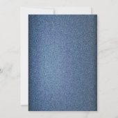 Denim en Diamanten Verjaardagsuitnodiging Kaart (Achterkant)