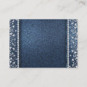 Denim en Diamond Luier Raffle Tickets Informatiekaartje (Achterkant)
