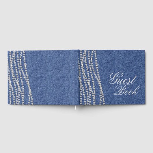 Denim en Diamond Verjaardagsfeestje Gastenboek (Volledig)