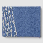 Denim en Diamond Verjaardagsfeestje Gastenboek (Achterkant)
