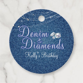 Denim en Diamonds Bedankjes Labels