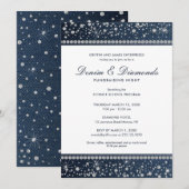 Denim en Diamonds Kaart (Voorkant / Achterkant)