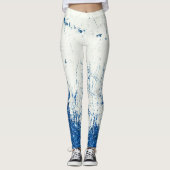 Denim en glitter leggings (Voorkant)