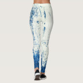 Denim en glitters leggings (Achterkant)