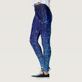 Denim en glitters leggings (Links)