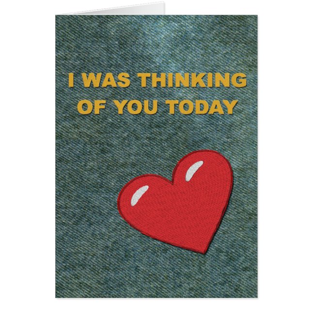 Denim en hart (Voorkant)