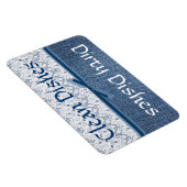 Denim en Kant Vaatwasser Magneet (Rechterzijde)
