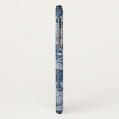 Denim en Lace Chic Glam Phone Case (Achterkant/links)