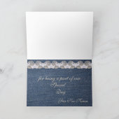  denim- en logo-dank bedankkaart (Binnen)